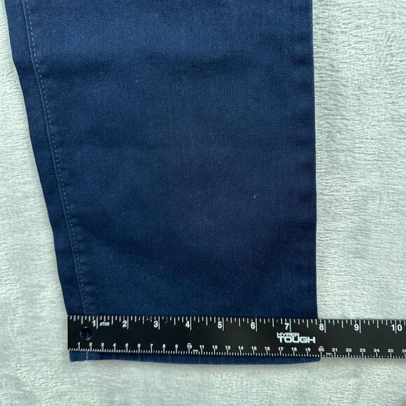 Bandolino AMY Straight Leg Jeans Womens Size 18 High Rise Dark Wash Blue - Picture 10 of 12